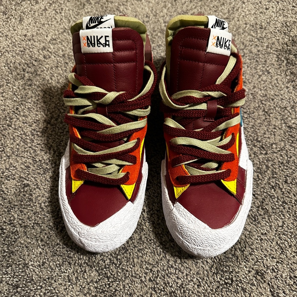 Nike x KAWS x sacai Blazer Low "Red" sneakers